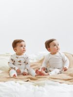 Happy Baby Набор из 2-х ползунков Milky/Bears — изображение 5