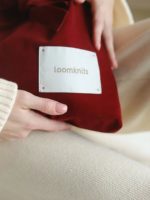 Loomknits Подарочная упаковка бордо 53x50см — изображение 6