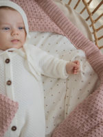 Loomknits Демисезонный конверт Universal пудровый — изображение 4