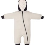 Mansita Демисезонный комбинезон Teddy графит-белый