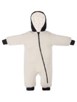Mansita Демисезонный комбинезон Teddy графит-белый