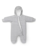 Mansita Демисезонный комбинезон Teddy с закрытыми ножками серый — изображение 3