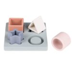 Nattou Игрушка-головоломка силиконовая Beige