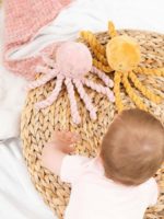 Nattou Мягкая игрушка Soft Toy Octopus Ochre — изображение 3