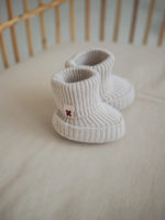 Loomknits Пинетки вязаные топленое молоко — изображение 3