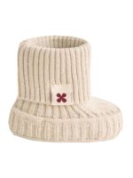 Loomknits Пинетки вязаные топленое молоко