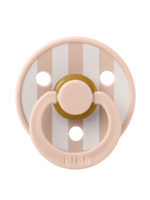 BIBS Пустышка Studio Colour Block Latex Blush/Ivory 6-18 месяцев