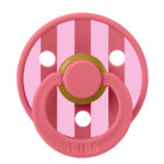 BIBS Пустышка Studio Colour Block Latex Coral/Baby Pink 0-6 месяцев
