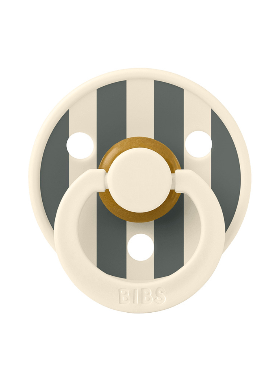 STUDIO Colour Block - Ivory Pine BIBS Пустышка Studio Colour Block Latex Ivory/Pine 6-18 месяцев — изображение 1