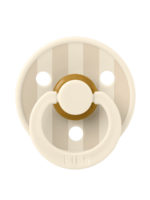 BIBS Пустышка Studio Colour Block Latex Ivory/Vanilla 6-18 месяцев