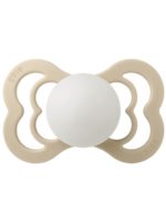 BIBS Пустышка ночная Supreme Silicone Glow Vanilla 0-6 месяцев
