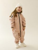ToucanKids Демисезонный комбинезон Softshell бежевый — изображение 4
