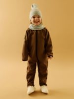 ToucanKids Демисезонный комбинезон Softshell кофе