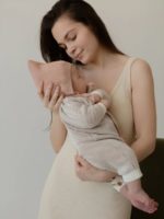 Loomknits Шапочка вязаная Elf пудровая — изображение 2