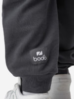 Bodo Костюм из футера пике (кофта с капюшоном, брюки) темно-серый — изображение 10