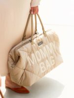 Childhome Сумка для мамы Mommy Bag Puffered Beige — изображение 11