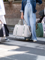 Childhome Сумка для мамы Mommy Bag Signature Canvas Offwhite — изображение 2