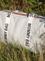 Childhome Сумка для мамы Mommy Bag Signature Canvas Offwhite — изображение 15