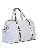 Childhome Сумка для мамы Mommy Bag Signature Canvas Offwhite — изображение 5