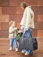 Childhome Сумка для мамы Mommy Bag Signature Urban Anthracite — изображение 2
