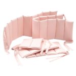 Perina Бортики для кроватки Sateen Collection розовый 385см