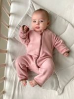 ToucanKids Комбинезон из флиса Cute пудра — изображение 3