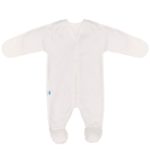 ToucanKids Комбинезон-слип с закрытыми ножками экрю
