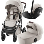 Britax Roemer Коляска 3 в 1 Smile 5Z Lux + Baby-Safe Pro Lux Soft Taupe