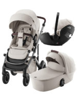 Britax Roemer Коляска 3 в 1 Smile 5Z Lux + Baby-Safe Pro Lux Soft Taupe