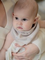 Buba Kids Набор из 3-х фланелевых платочков заповедный лес/серый/бежевый 25х25см — изображение 2