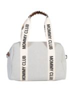 Childhome Сумка-органайзер Mommy Club Signature Canvas Off White — изображение 7