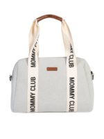 Childhome Сумка-органайзер Mommy Club Signature Canvas Off White