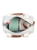 Childhome Сумка-органайзер Mommy Club Signature Canvas Off White — изображение 8