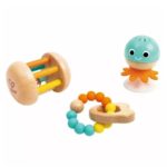 Hape Подарочный набор игрушек-погремушек Сенсорный