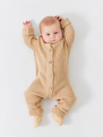 Happy Baby Комбинезон вязаный бежевый — изображение 2