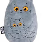 Мякиши Игрушка 3в1 с вишнёвыми косточками Кошка с котенком