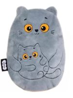 Мякиши Игрушка 3в1 с вишнёвыми косточками Кошка с котенком