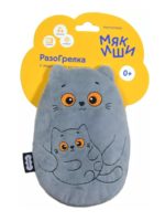 Мякиши Игрушка 3в1 с вишнёвыми косточками Кошка с котенком — изображение 3