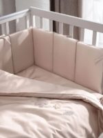 Perina Комплект постельных принадлежностей Teddy Sateen Collection бежевый 120х60 см — изображение 5