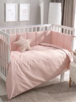 Perina Наволочка 60х40см и пододеяльник 142х101см Teddy Sateen Collection розовый — изображение 8