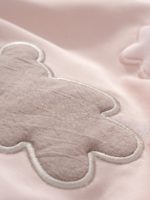 Perina Наволочка 60х40см и пододеяльник 142х101см Teddy Sateen Collection розовый — изображение 6
