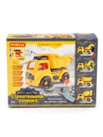 Полесье Игровой набор Конструктор Экскаватор желто-черный — изображение 6