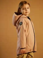 Toucan For Kids Демисезонная куртка Softshell пудра — изображение 4