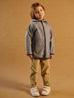 Toucan For Kids Демисезонная куртка Softshell серо-голубая — изображение 4
