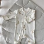 ToucanKids Комбинезон-слип на молнии гуси