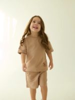 ToucanKids Комплект (футболка, шорты) корица — изображение 4