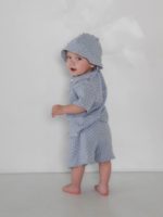 ToucanKids Панамка из муслина горошек на голубом — изображение 3