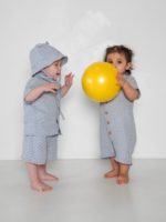 ToucanKids Панамка из муслина горошек на голубом — изображение 8