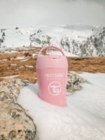 Twistshake Контейнер-термос для еды пастельно-розовый 350мл — изображение 2