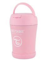 Twistshake Контейнер-термос для еды пастельно-розовый 350мл — изображение 3